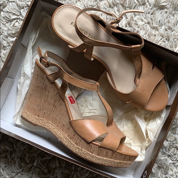 Franco Sarto Summer Heel Wedges size 11 - Picture 1 of 3